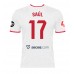 Maillot de foot Sevilla Saul Niguez #17 Domicile vêtements 2024-25 Manches Courtes